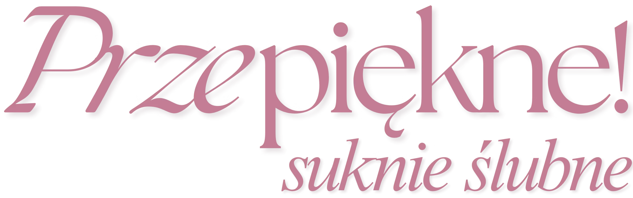 Logo Przepiękne! suknie ślubne